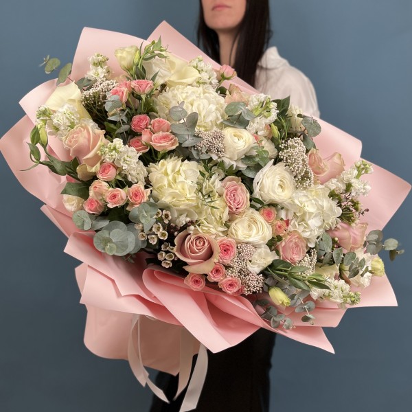 Авторский Букет Тайна розового сада